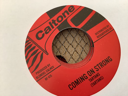 Tartans* / Emotions* : Coming On Strong / A Rainbow (7", RE)