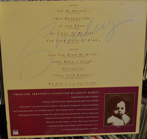Shirley Bassey : All By Myself (LP, Album)