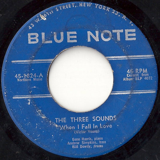 The Three Sounds : When I Fall In Love (7")