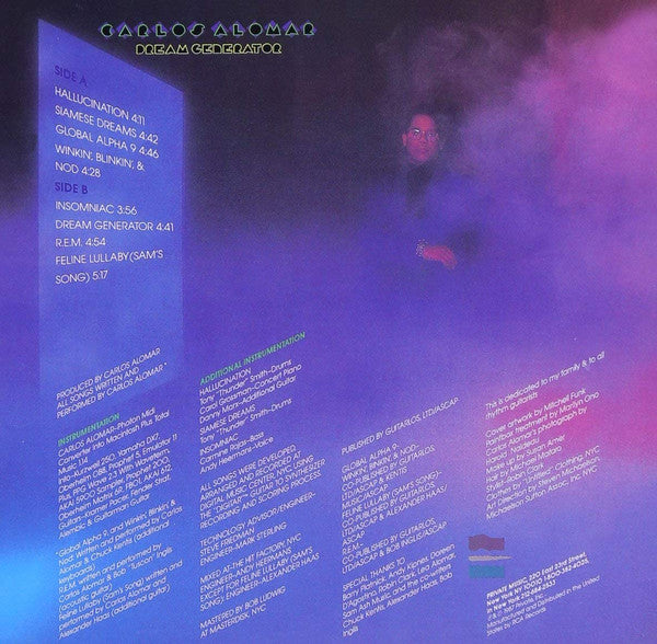 Carlos Alomar : Dream Generator (LP, Album)