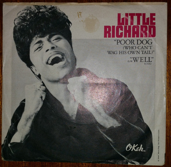 Little Richard : Poor Dog (Who Can't Wag His Own Tail) (7", Single, Styrene, Ter)