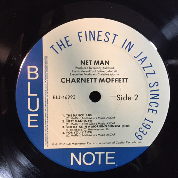 Charnett Moffett : Net Man (LP, Album, SP )