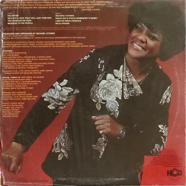 Shirley Caesar : From The Heart (LP, Album)