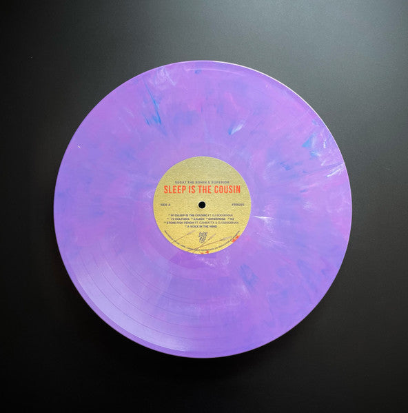 Vega7 The Ronin & Superior (4) : Sleep Is The Cousin (LP, Album, Ltd, Mar)