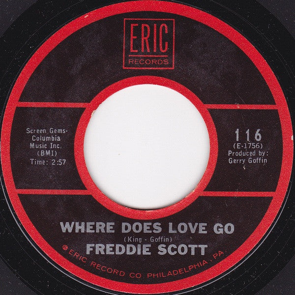 Freddie Scott (2) : Hey Girl / Where Does Love Go (7", Single)