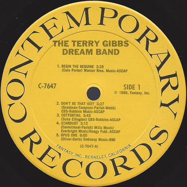 Terry Gibbs : Dream Band (LP, Album)