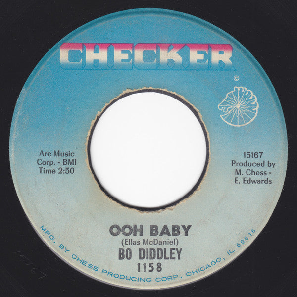 Bo Diddley : Ooh Baby / Back To School (7", Single)