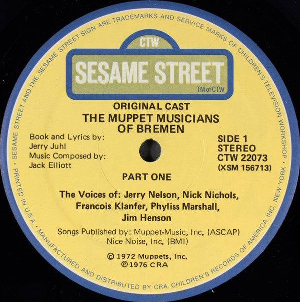 Kermit The Frog : The Muppet Musicians Of Bremen (LP, Album)