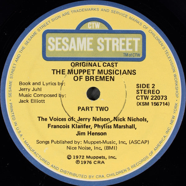 Kermit The Frog : The Muppet Musicians Of Bremen (LP, Album)