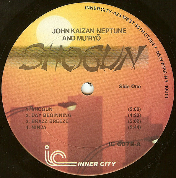 John Kaizan Neptune And Mu'ryō : Shogun (LP, Album, Gat)