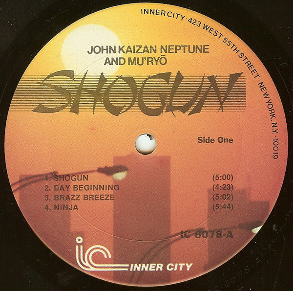 John Kaizan Neptune And Mu'ryō : Shogun (LP, Album, Gat)