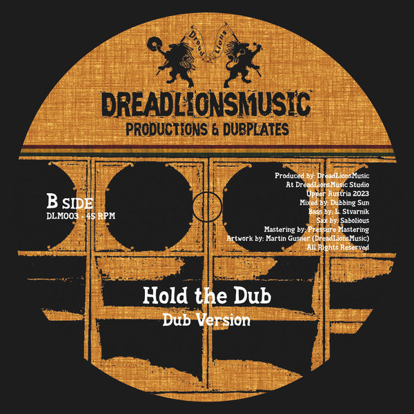 Dreadlionsmusic, Lisa Dainjah : Hold The Faith (7", Single)