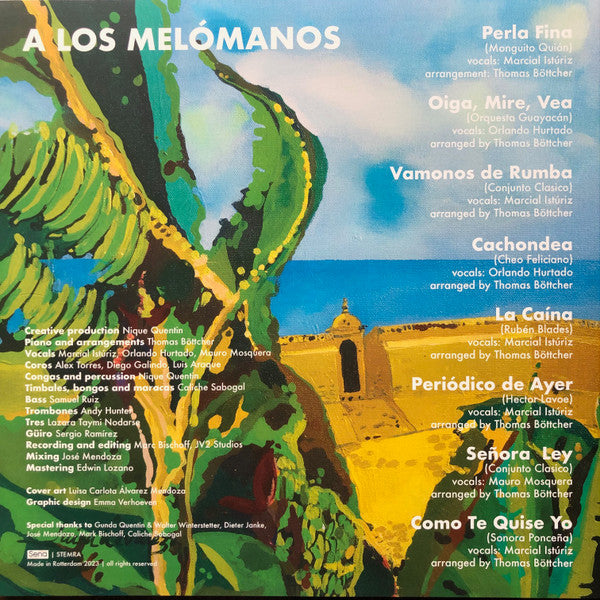 Nique Quentin : A Los Melómanos (LP, Album)