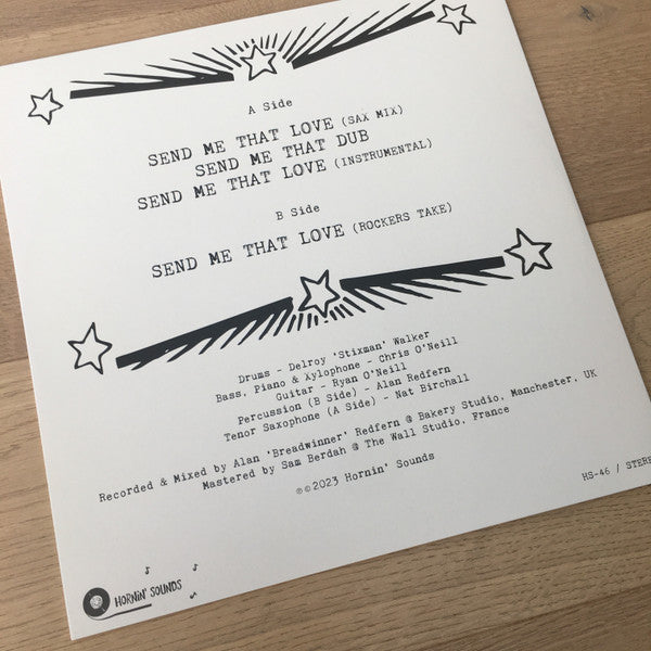 Bakery All Star : Send Me That Love (12", Maxi)