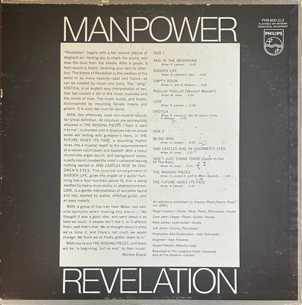 Manpower* : Revelation (LP, Album)