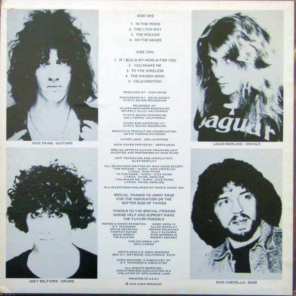 Centaurus : Centaurus (LP, Album, Cle)