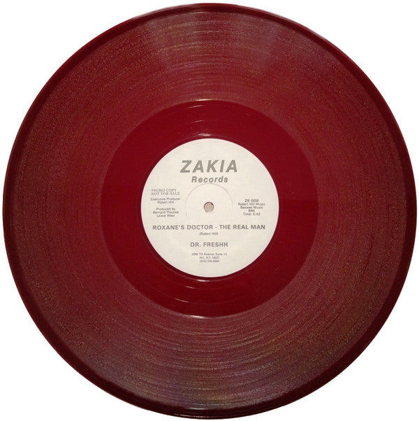 Dr. Freshh : Roxanne's Doctor - The Real Man (12", Promo, Opa)