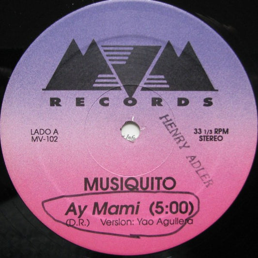 Musiquito : Ay Mami / El Gago (12", Single)