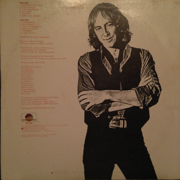 Ian Lloyd : Goose Bumps (LP, Album, Mon)