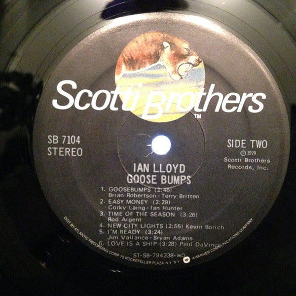Ian Lloyd : Goose Bumps (LP, Album, Mon)