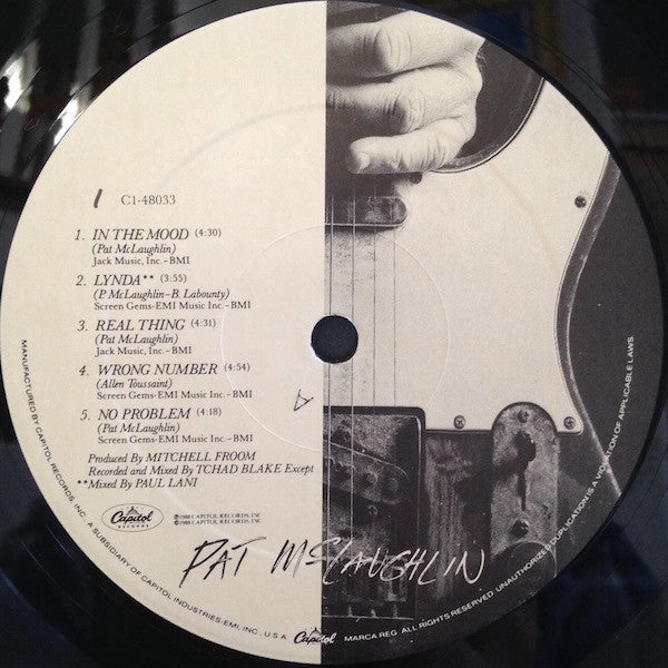 Pat McLaughlin : Pat McLaughlin (LP, Album)