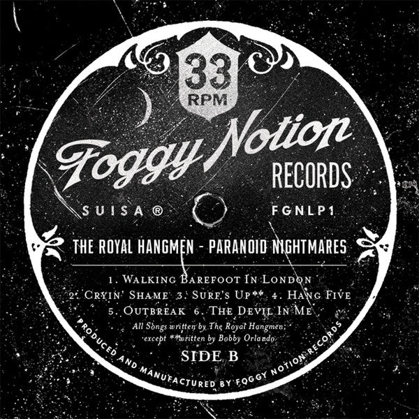 The Royal Hangmen : Paranoid Nightmares (LP, Album)