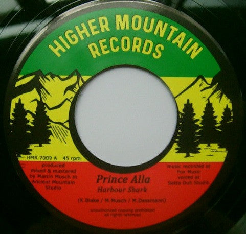 Prince Alla : Harbour Shark (7", Ltd)