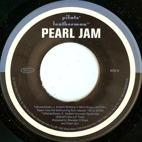 Pearl Jam : Given To Fly (7", Single)