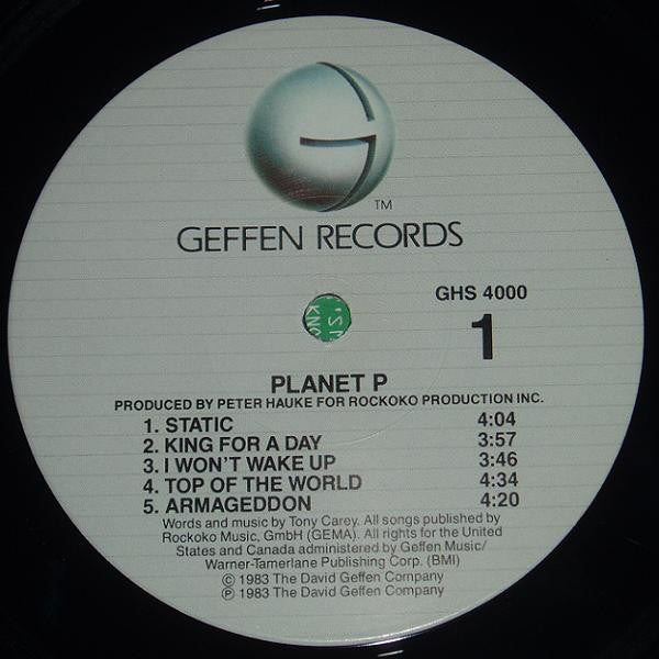 Planet P Project : Planet P (LP, Album, Win)