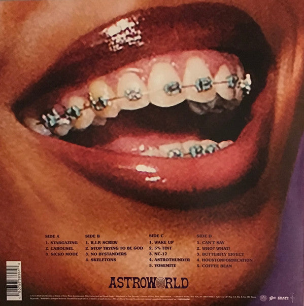 Travis Scott (2) : Astroworld (2xLP, Album)