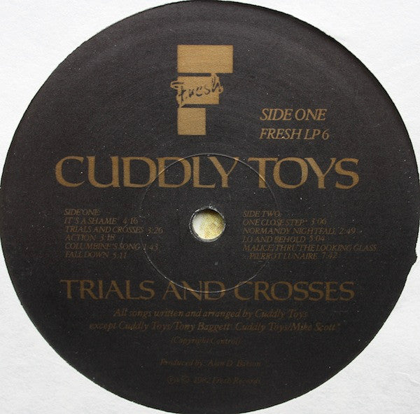 Cuddly Toys : Trials And Crosses (LP, Album)