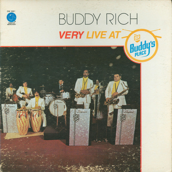 Buddy Rich : Very Live At Buddy's Place (LP, Album, Gat)