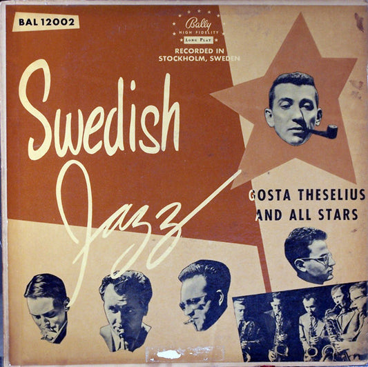 Gösta Theselius And All Stars : Swedish Jazz (LP, Album)