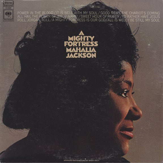 Mahalia Jackson : A Mighty Fortress (LP, Album, Ter)