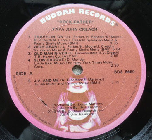 Papa John Creach : Rock Father (LP, Album)