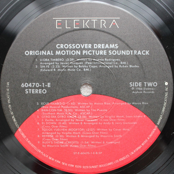 Various : Crossover Dreams (Original Motion Picture Soundtrack) (LP)