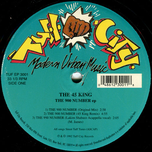 The 45 King : The 900 Number EP (12", EP)
