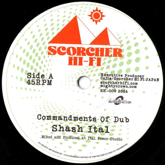 Shash Ital : Commandments Of Dub (7")