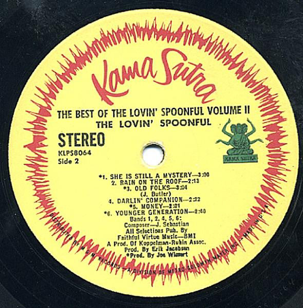 The Lovin' Spoonful : The Best Of The Lovin' Spoonful (Volume Two) (LP, Comp)
