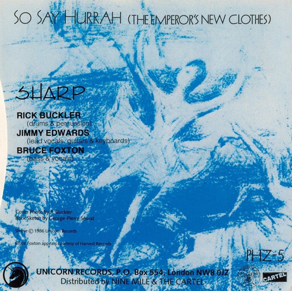 Sharp (9) : Entertain Me (7", Single)