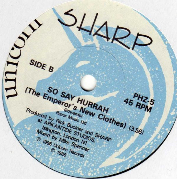 Sharp (9) : Entertain Me (7", Single)