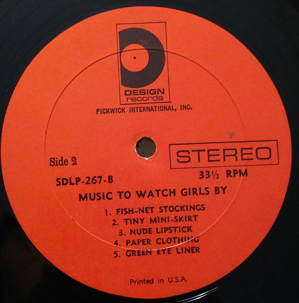 The Girlwatchers : Music To Watch Girls By (LP, Album)