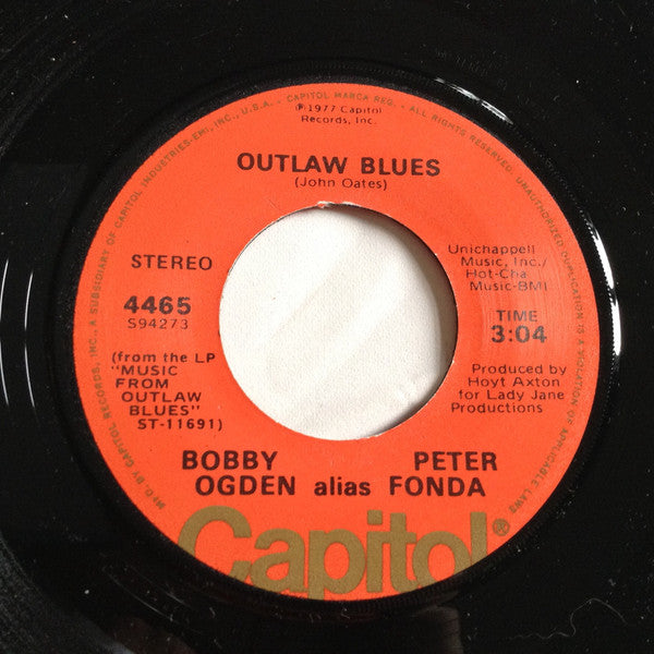 Bobby Ogden : Outlaw Blues (7", Single)