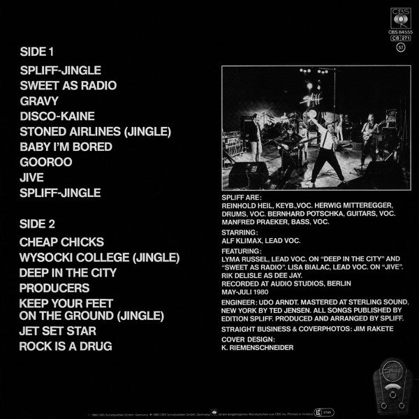 Spliff : The Spliff Radio Show (LP, Album)