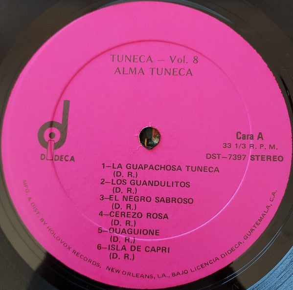 Alma Tuneca* : Tuneca Vol. 8 (LP, Album)