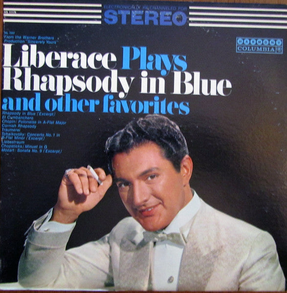 Liberace : Liberace Plays Rhapsody In Blue And Other Favorites (LP, Comp, RE)