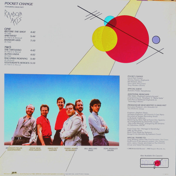 Pocket Change : Random Axis (LP, Album)