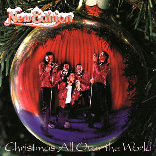 New Edition : Christmas All Over The World (LP, Album, Pin)