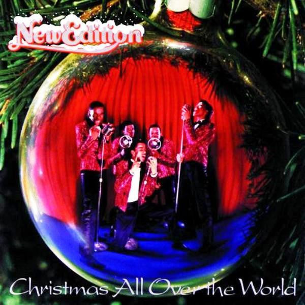 New Edition : Christmas All Over The World (LP, Album, Pin)
