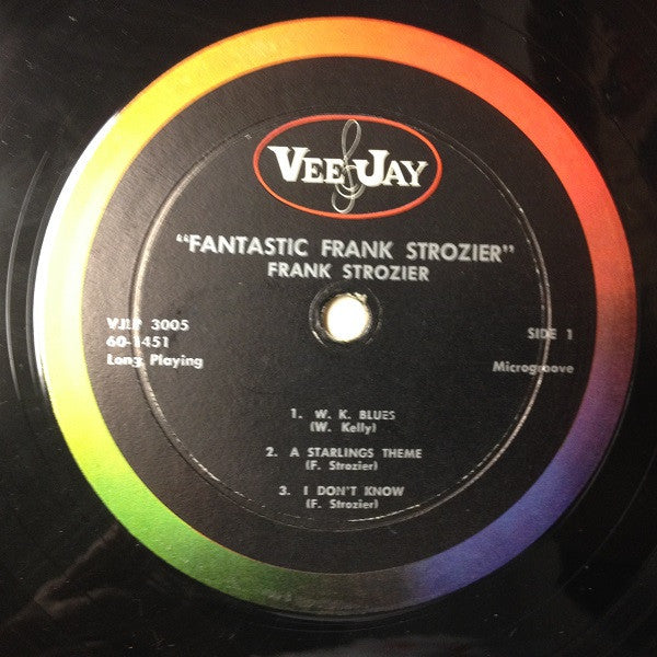 Frank Strozier : Fantastic Frank Strozier (LP, Album, Mono, RP)